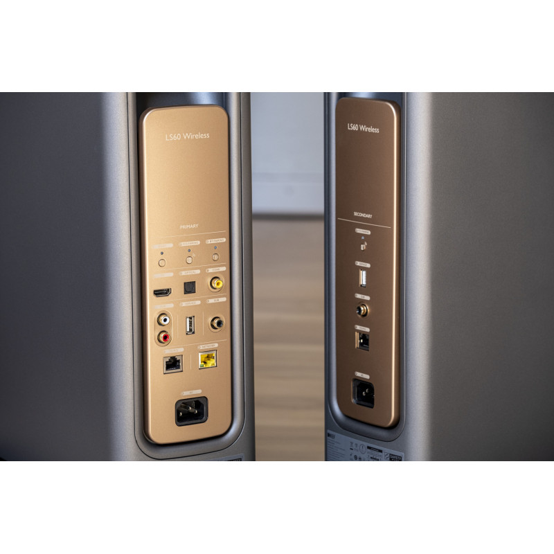 KEF LS60 belaidės aktyvios garso kolonėlės (pora)