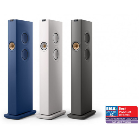 KEF LS60 belaidės aktyvios garso kolonėlės (pora)