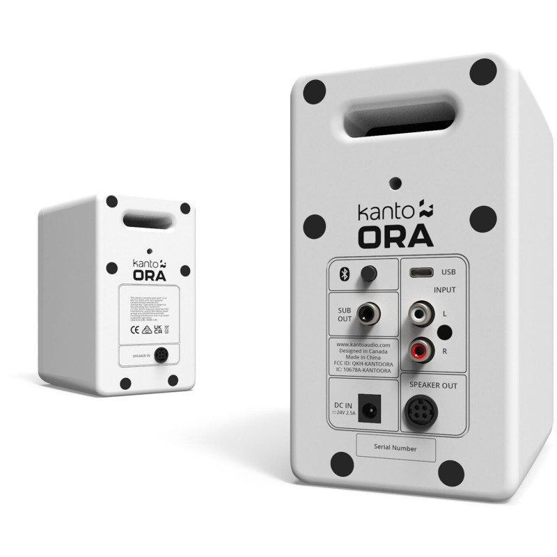 Kanto Ora lentyninės kolonėlės, White (pora)