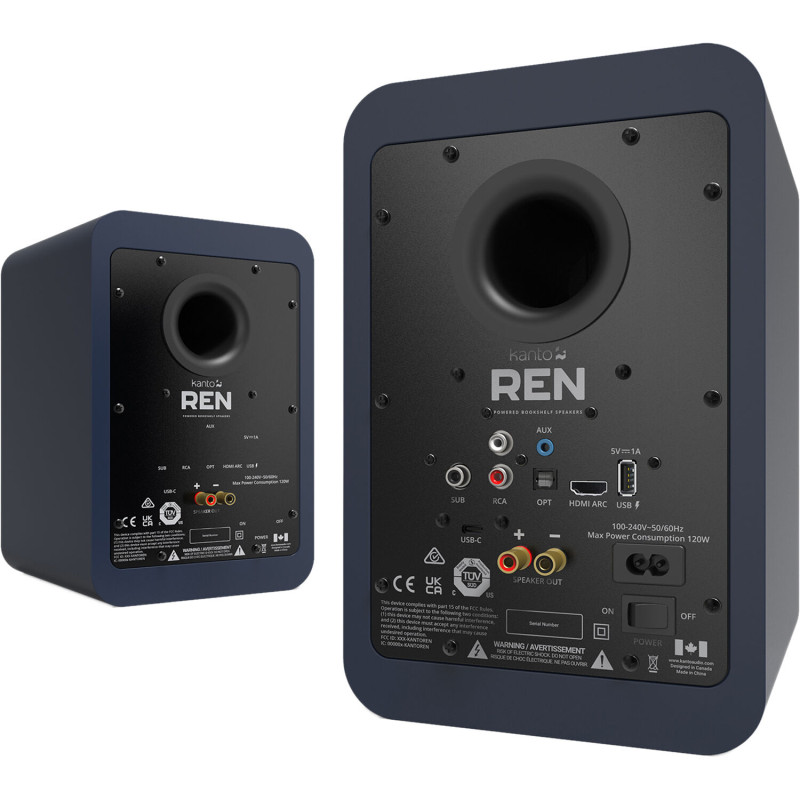 Kanto Ren lentyninės garso kolonėlės, Matinė mėlyna (pora)