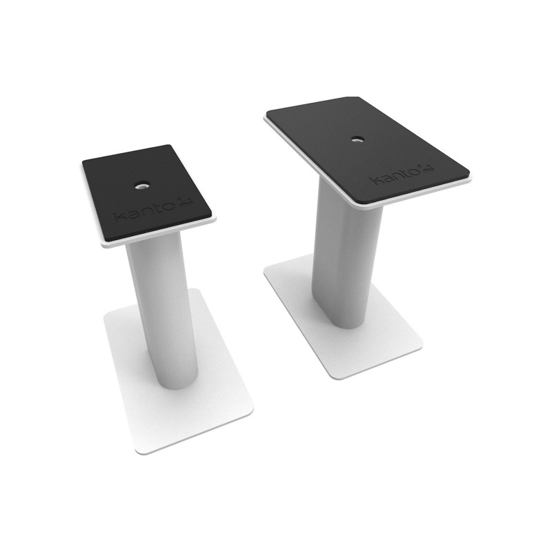 Kanto SP9 9 colių lentyninių kolonėlių stovai, White (pora)