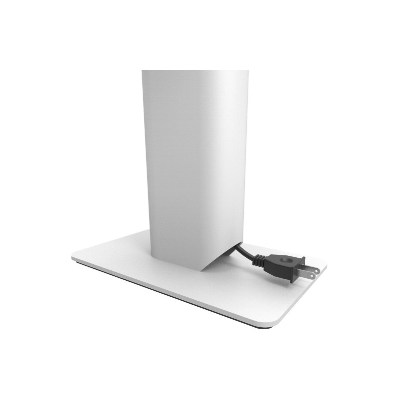 Kanto SP9 9 colių lentyninių kolonėlių stovai, White (pora)