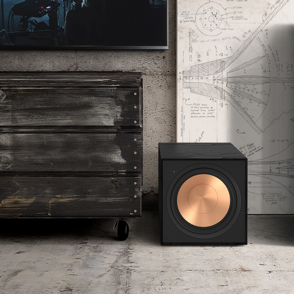 Klipsch R-101SW žemų dažnių kolonėlė, galingumas 300W #Nemokamas pristatymas