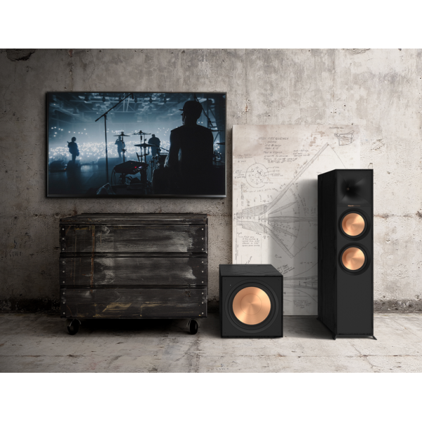 Klipsch R-800F grindinės garso kolonėlė, galingumas 600W #Nemokamas pristatymas