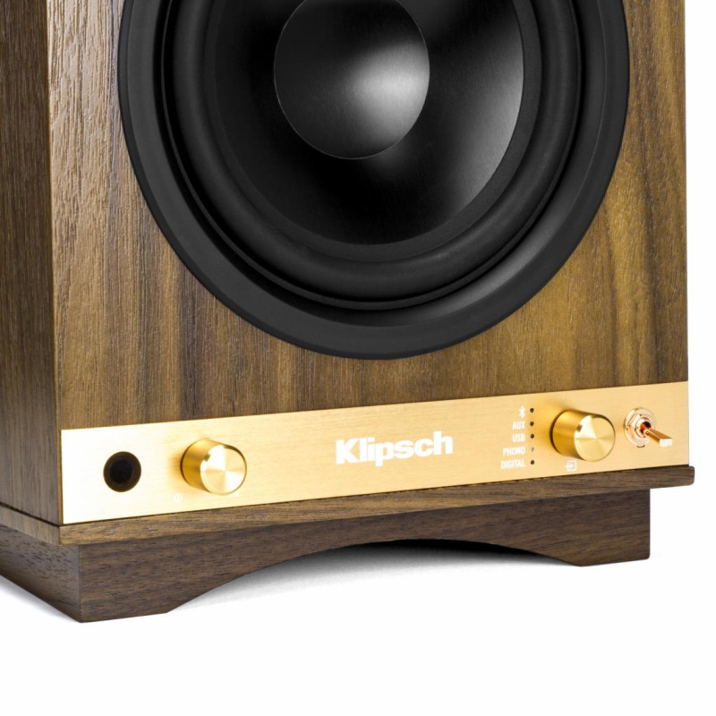 Klipsch The Sixes aktyvios garso kolonėlės, USB DAC, Bluetooth
