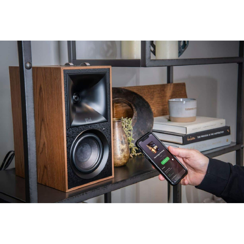 Klipsch The Fives aktyvios lentyninės garso kolonėlės, HDMI, DAC USB #Nemokamas pristatymas