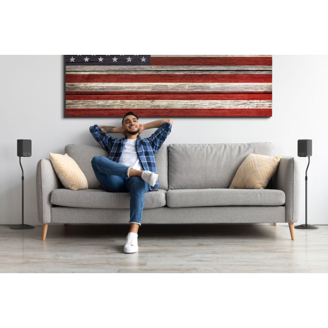 Klipsch 5.0 namų kino rinkinys FLEXUS XCORE 200 su HDMI eARC ir Dolby Atmos soundbaras