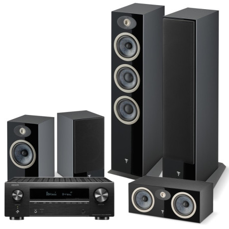 Namų kino komplektas AVR-X1700H + Focal THEVA N°2  + Focal THEVA N°1 + Focal THEVA Center