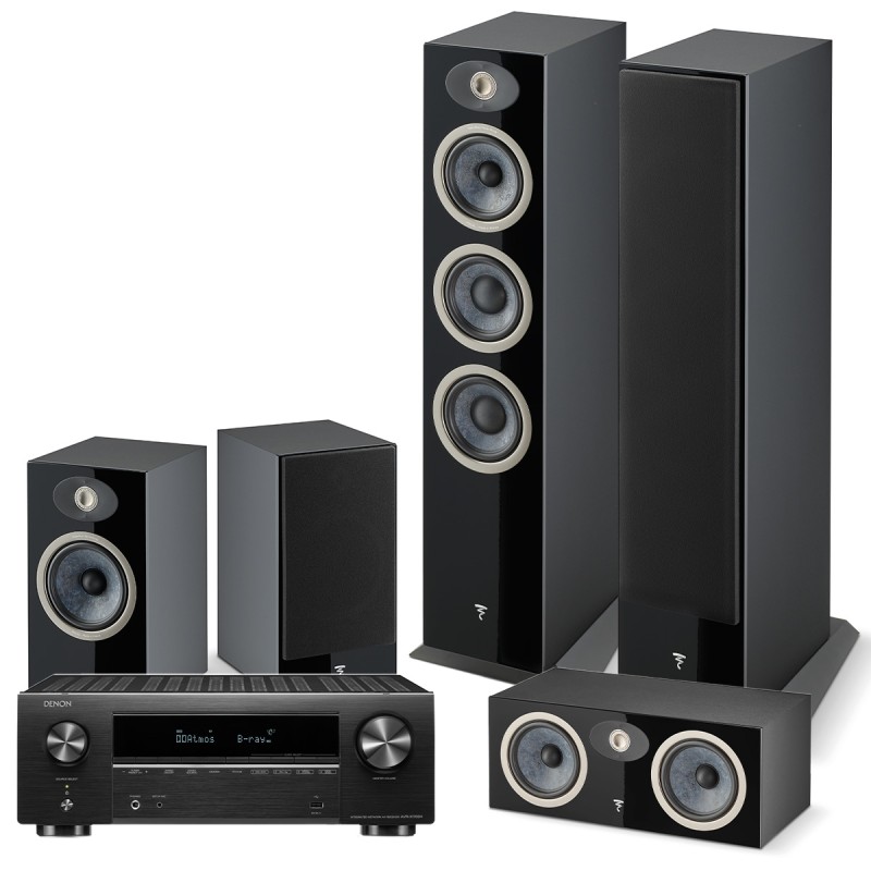 Namų kino komplektas AVR-X1700H + Focal THEVA N°2  + Focal THEVA N°1 + Focal THEVA Center
