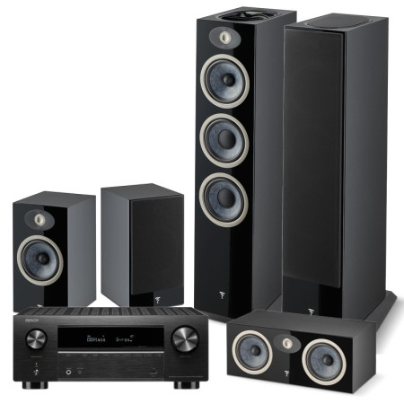 Namų kino komplektas Denon AVR-X2800H + Focal THEVA N°3-D + Focal THEVA N°1 + Focal THEVA CENTER