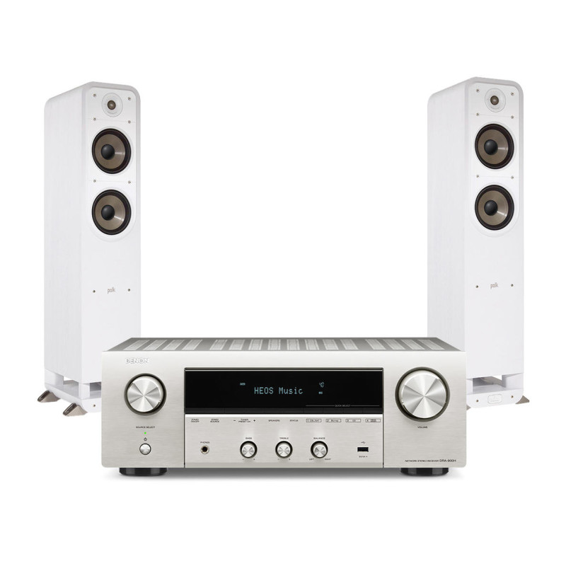 Stereo komplektas Denon DRA-800 su Polk Audio Signature S55E #Nemokamas pristatymas