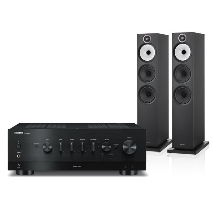 Yamaha R-N800A + 603 S3 stereo komplektas