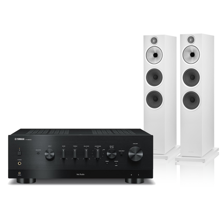 Yamaha R-N800A + 603 S3 stereo komplektas