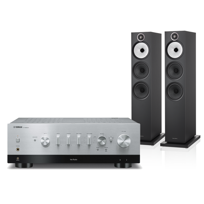 Yamaha R-N800A + 603 S3 stereo komplektas