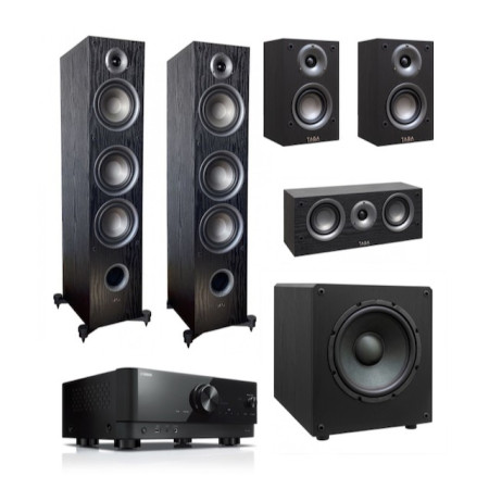 Namų kino komplektas Yamaha RX-V4a su kolonėlėmis Taga Harmony TAV-607 5.1