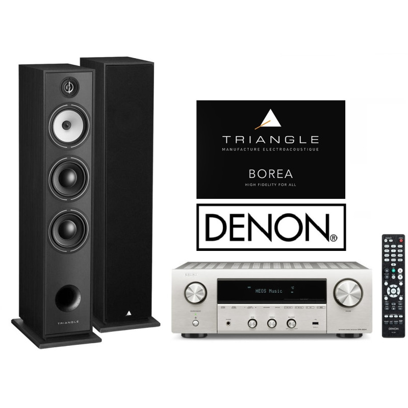 Stereo komplektas Denon DRA-900 su Triangle Borea BR08 #Nemokamas pristatymas