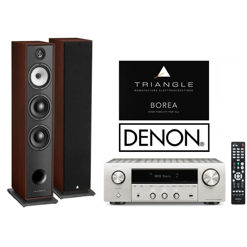 Stereo komplektas Denon DRA-900 su Triangle Borea BR08 #Nemokamas pristatymas