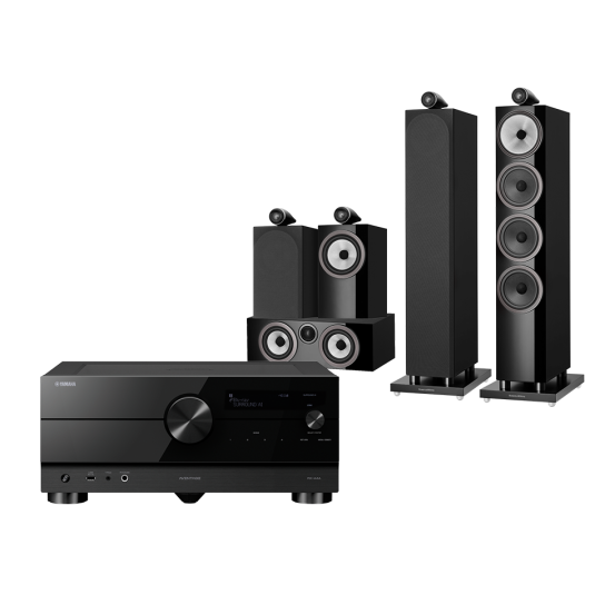 Yamaha RX-A4A su Bowers & Wilkins 703 namų kino komplektas