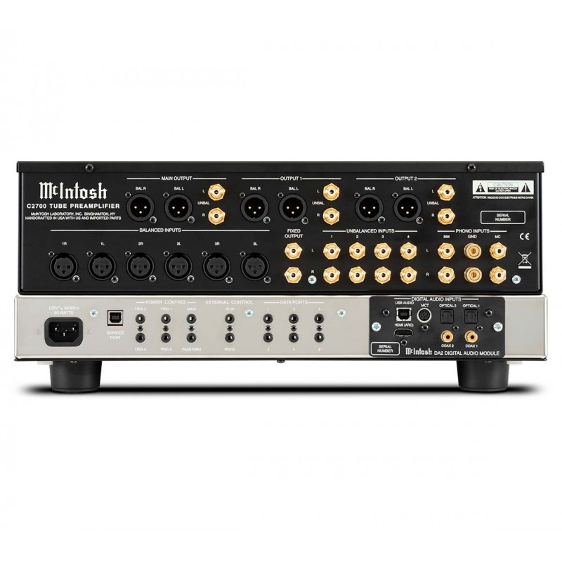 McIntosh C2700 lempinis stereo pradinis stiprintuvas  DEMO