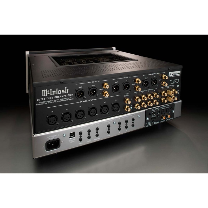 McIntosh C2700 lempinis stereo pradinis stiprintuvas  DEMO