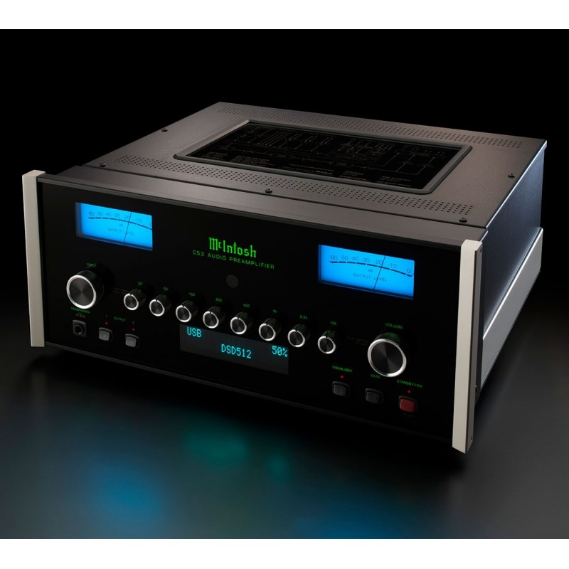 McIntosh C53 stereo pradinis stiprintuvas