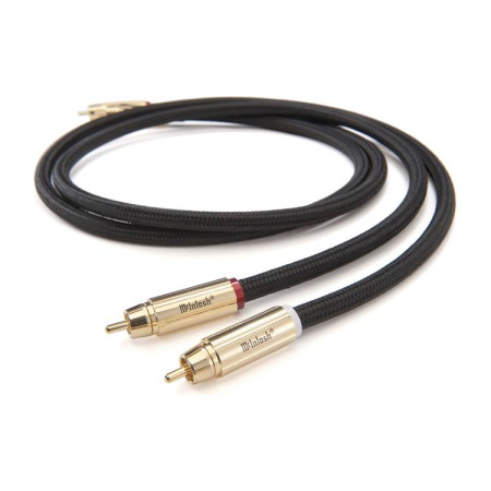 McIntosh CA1M Stereo jungiamieji laidai su RCA kištukais. 1M