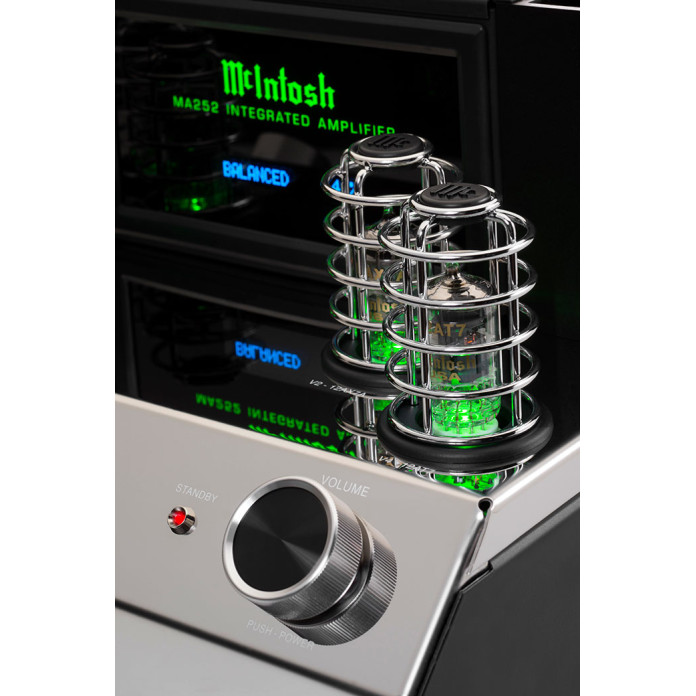 McIntosh MA252 2 kanalų hibridinis integruotas stiprintuvas, galingumas 160W