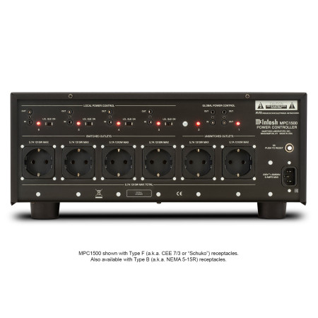 McIntosh MPC1500 maitinimo filtras komutatorius