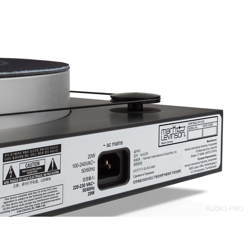 Mark Levinson № 5105 aukščiausios kokybės  patefonas