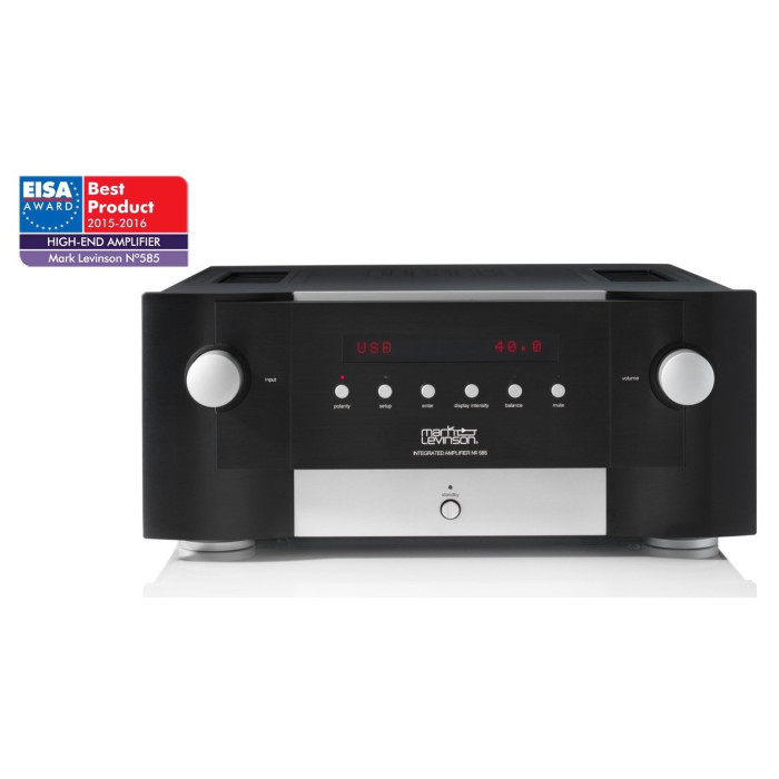 Mark Levinson Nº585.5 High-End integruotas stereo stiprintuvas su vidiniu DAC