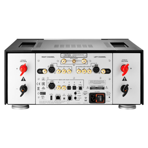 Mark Levinson Nº585.5 High-End integruotas stereo stiprintuvas su vidiniu DAC
