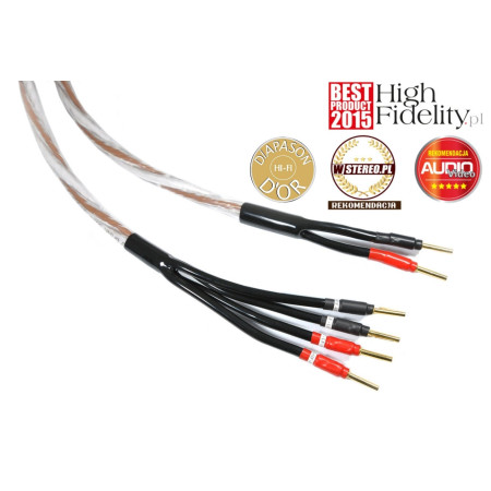Melodika BSBW38 Pre Hi-End dviejų laidų garsiakalbio kabelis, kaina už 1,5m. #Nemokamaspristatymas