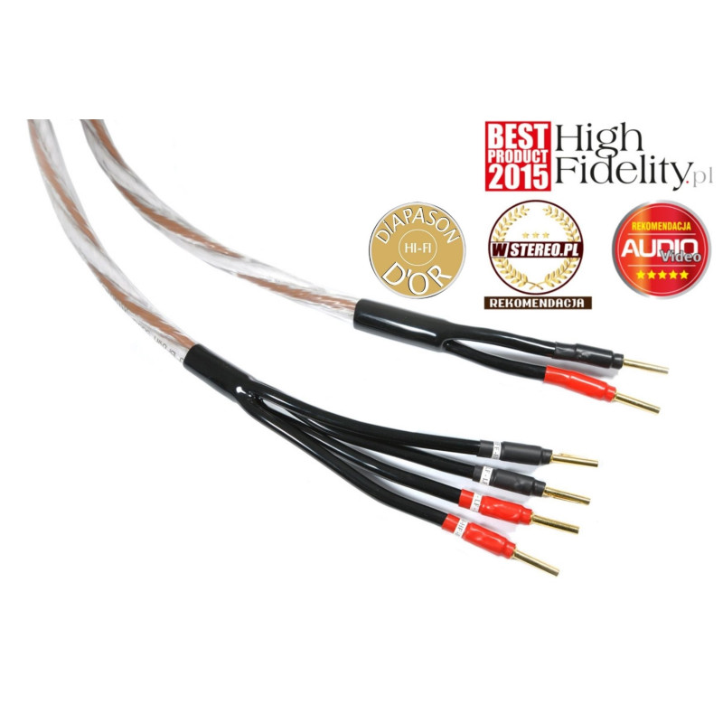Melodika BSBW38 Pre Hi-End dviejų laidų garsiakalbio kabelis, kaina už 1,5m. #Nemokamaspristatymas