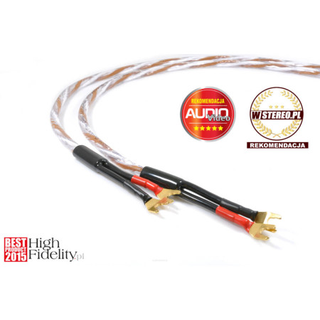 Melodika BSSC3315s Brown Sugar High-End Kolonėlių kabelis 1,5m, 2 x 3,3mm2  kaina už 1.5m., nemokamas pristatymas.