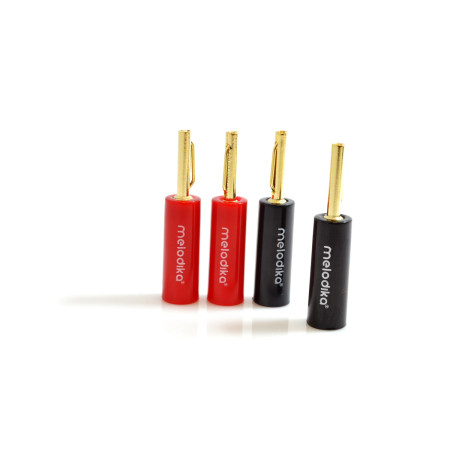 Melodika Banan tipo 4 mm kištukai kolonėlių pajungimui