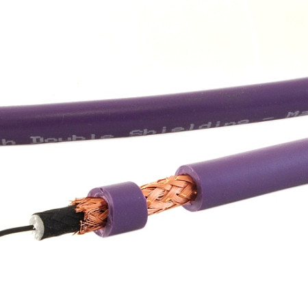 Melodika kabelis  2xRCA - 2xRCA Purple Rain ilgis  4m