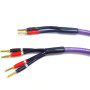 Kolonėlių kabelis Melodika Purple Rain MDBW415  Bi-wiring   pajungimui skermuo 1.5mm2+4mm2,   ilgis nuo  1.5   iki   7.5m  su Banan tipo kištukais, kaina už 1m.