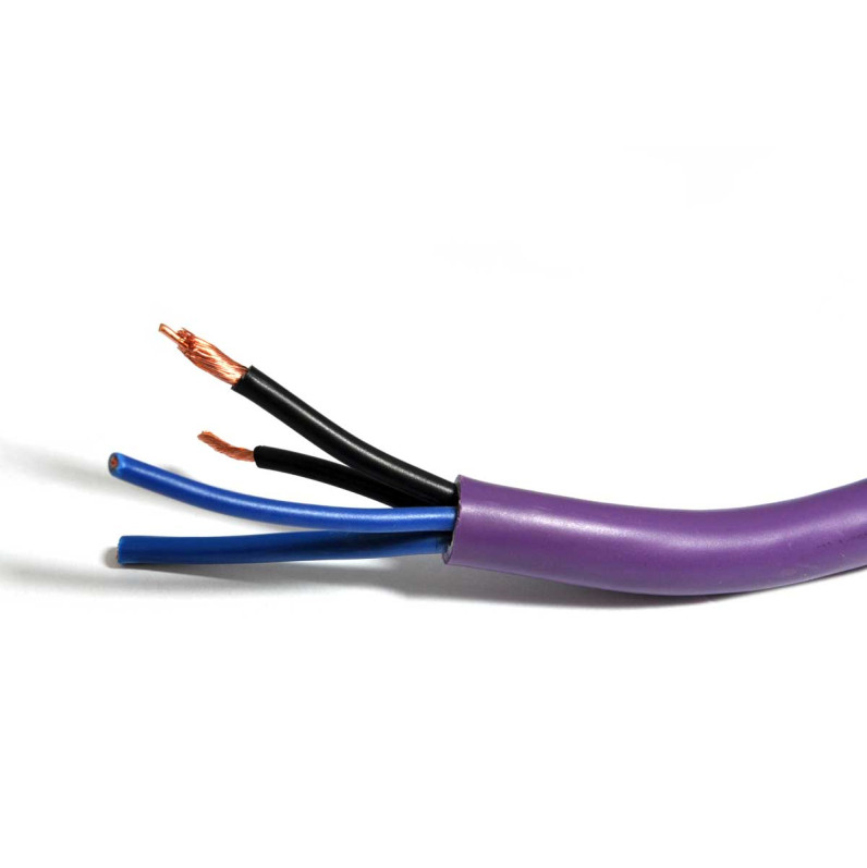 Kolonėlių kabelis Melodika Purple Rain MDBW415  Bi-wiring   pajungimui skermuo 1.5mm2+4mm2,   ilgis nuo  1.5   iki   7.5m  su Banan tipo kištukais, kaina už 1m.