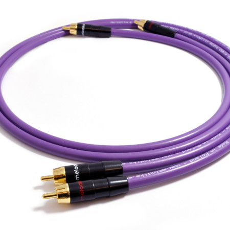 Melodika kabelis  2xRCA - 2xRCA Purple Rain ilgis  4m