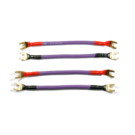 Melodika kolonėlių gnybtų sujungimo kabeliai