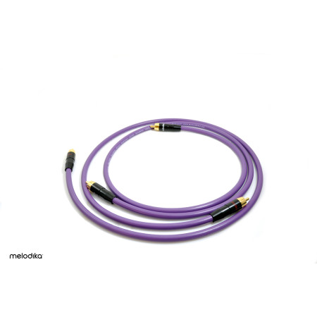 Melodika kabelis  2xRCA - 2xRCA Purple Rain   ilgis  10m