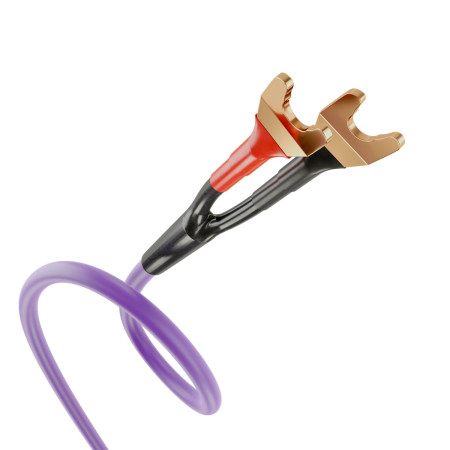 Melodika Purple Rain 15AWG/1,5mm2, ilgis 2m, kaina už komplektą 2 kolonėlėms.