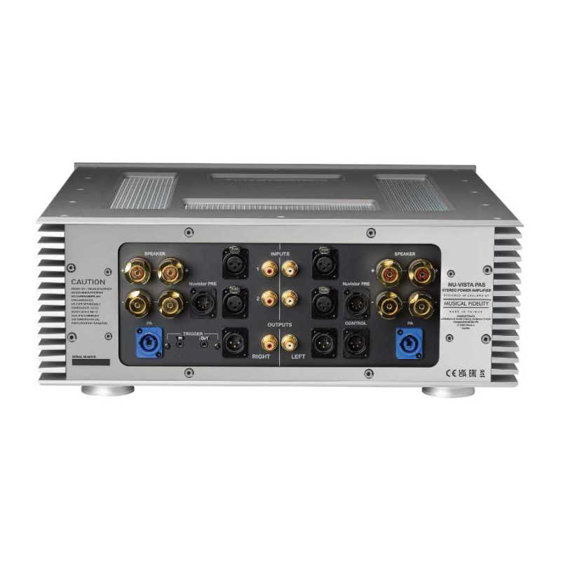 Musical Fidelity NU-VISTA PAS stereo galios stiprintuvas