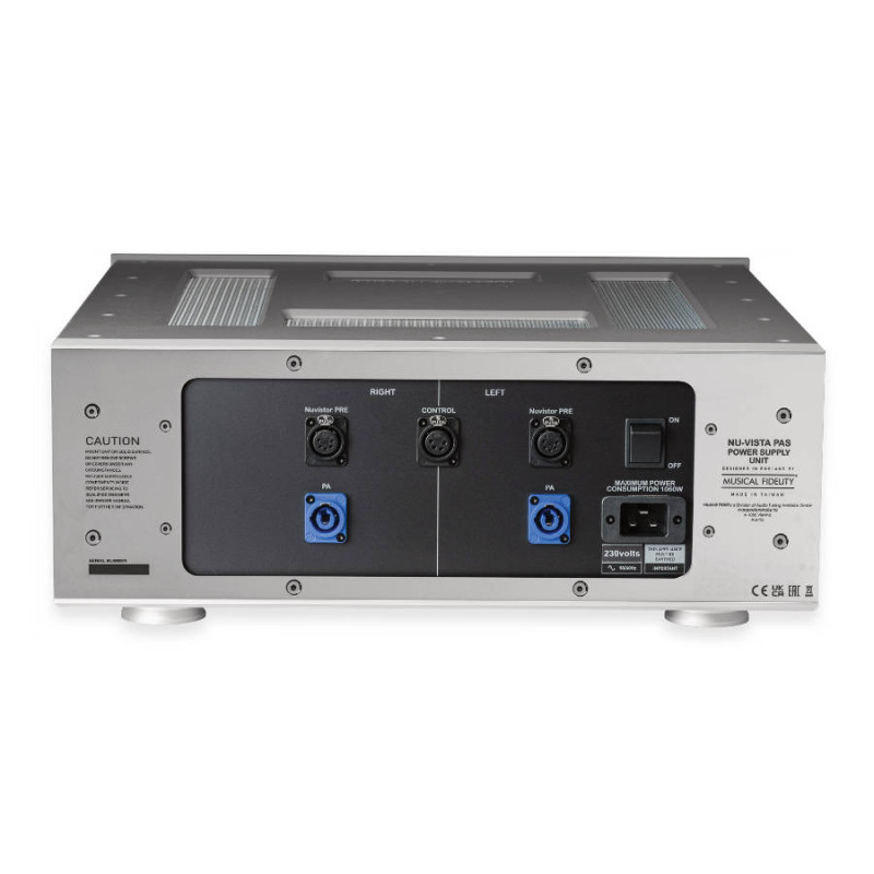 Musical Fidelity NU-VISTA PAS stereo galios stiprintuvas
