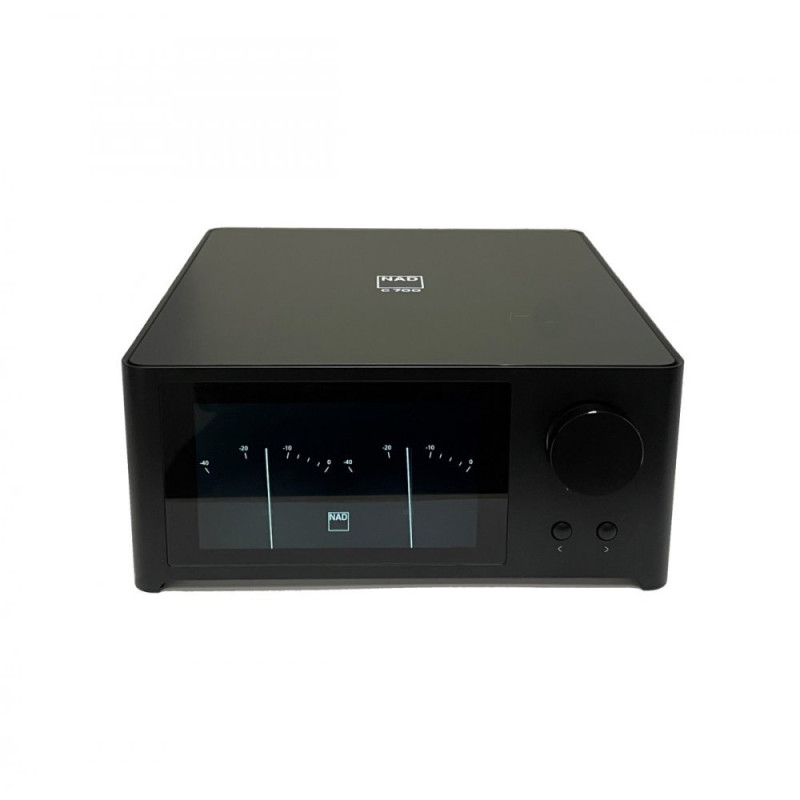 NAD C 700 BluOS srautinio perdavimo stereo stiprintuvas su HDMI(arc)