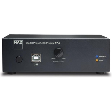 NAD PP 4 patefono pradinis stiprintuvas, su USB  DAC