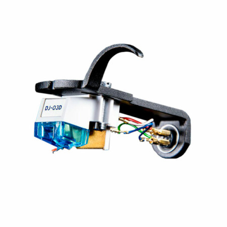 Nagaoka DJ-03HD stereo galvutė su laikikliu