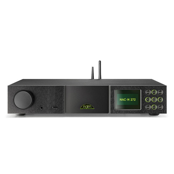 Naim NAC-N 272 Hi-End Pradinis Stiprintuvas su integruoti tinkliniu grotuvu.