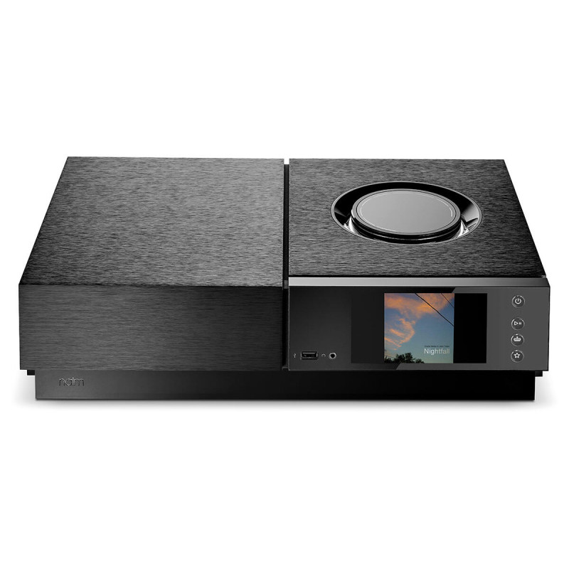 NAIM Nova PE stereo stiprintuvas su tinkliniu grotuvu, galingumas 2 x 150W