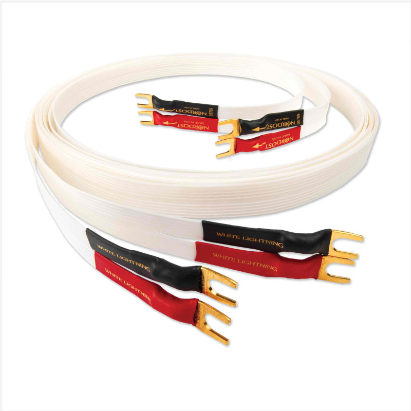 Nordost WHITE LIGHTNING kolonėlių kabeliai nuo 1m iki 7m